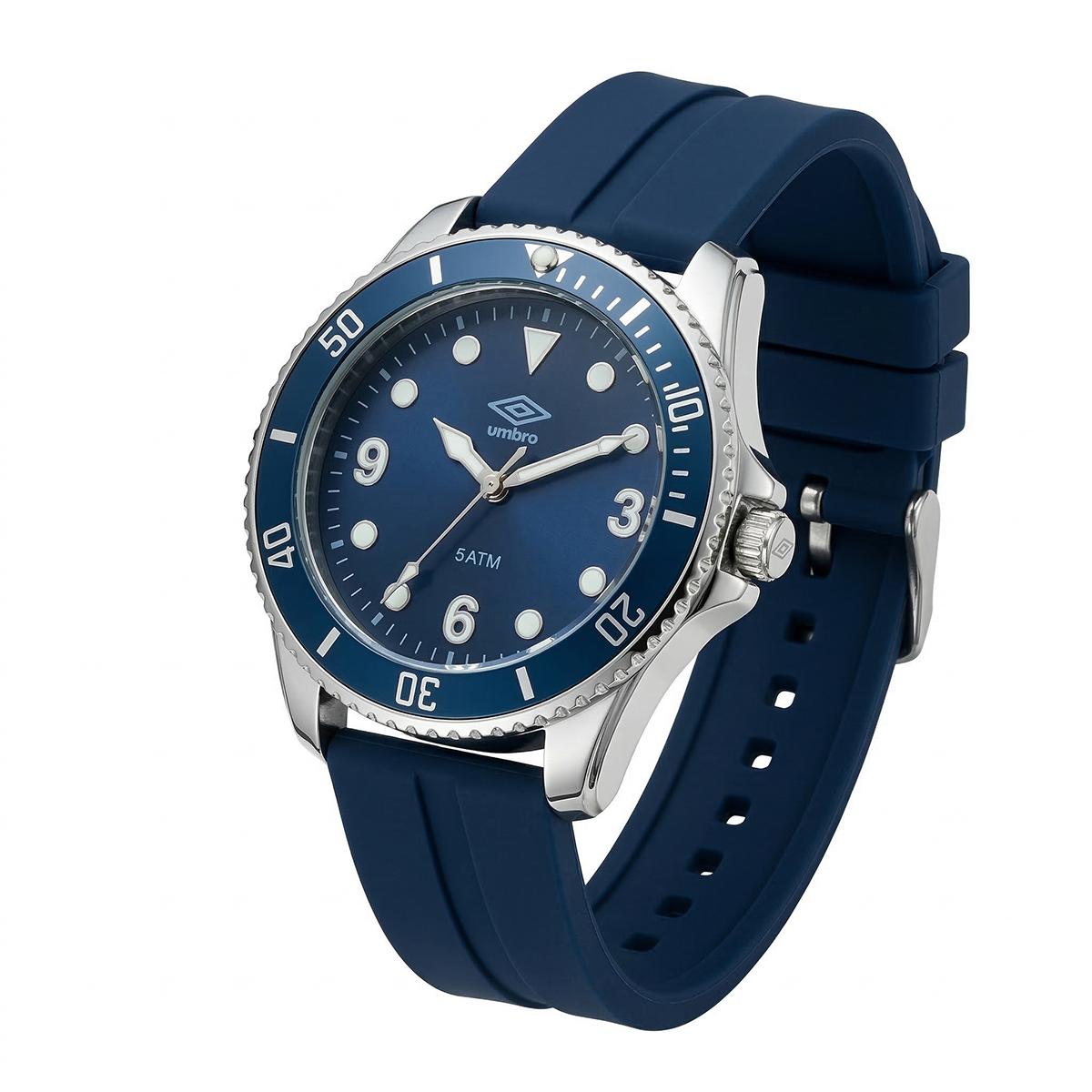 Reloj Análogo Hombre Umbro Plus Azul UMBP-1500-152