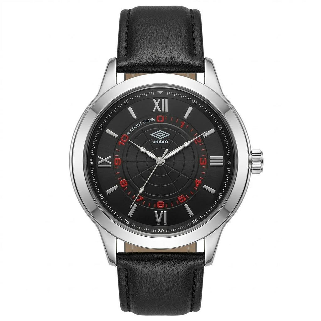 Reloj Análogo Hombre Umbro Plus Negro UMBP-1500-151