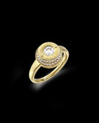 Anillo Mujer Guess Dorado Jubr05556Jwyg52