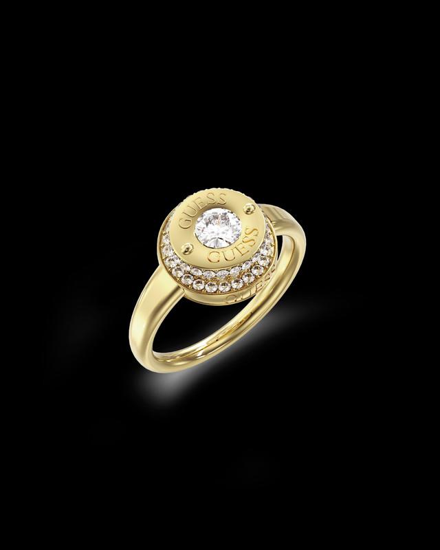 Anillo Mujer Guess Dorado Jubr05556Jwyg52