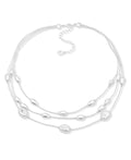 Collar Anne Klein Plateado 01N00423