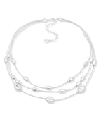 Collar Anne Klein Plateado 01N00423