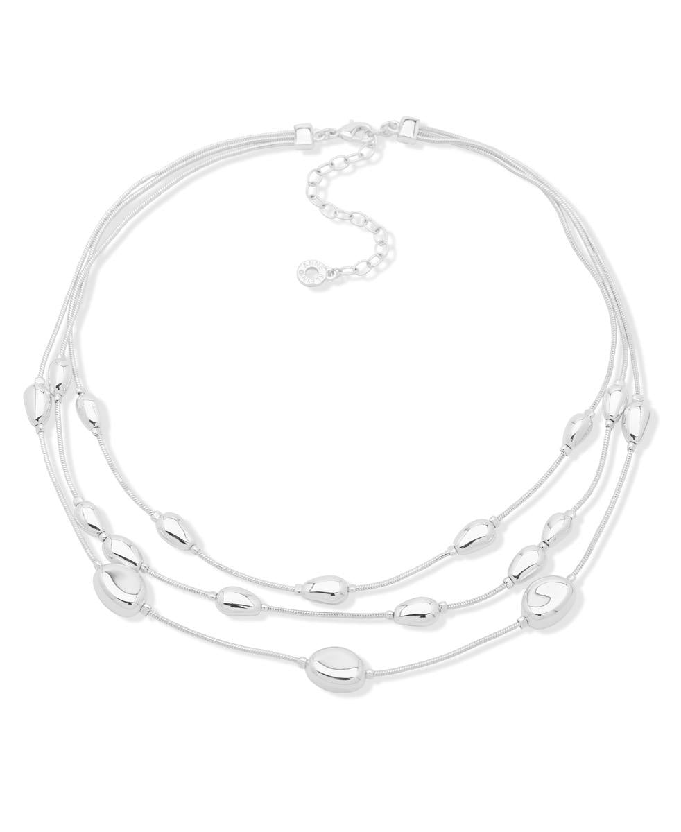 Collar Anne Klein Plateado 01N00423