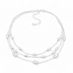 Collar Anne Klein Plateado 01N00423
