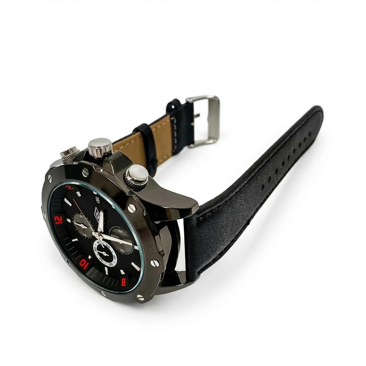 Reloj Análogo Hombre Umbro Plus Negro UMBP-1500-63