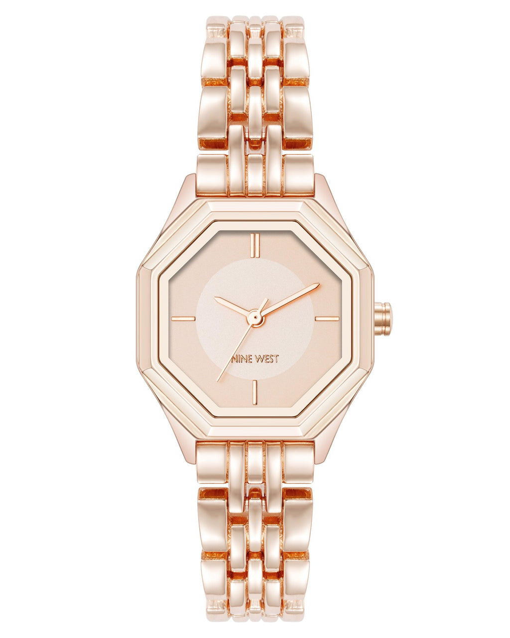 Reloj Análogo Mujer Nine West Oro Rosa NW-3352RGRG
