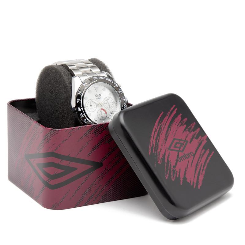 Reloj Umbro Plus UMBP-4900-1 Plateado Hombre