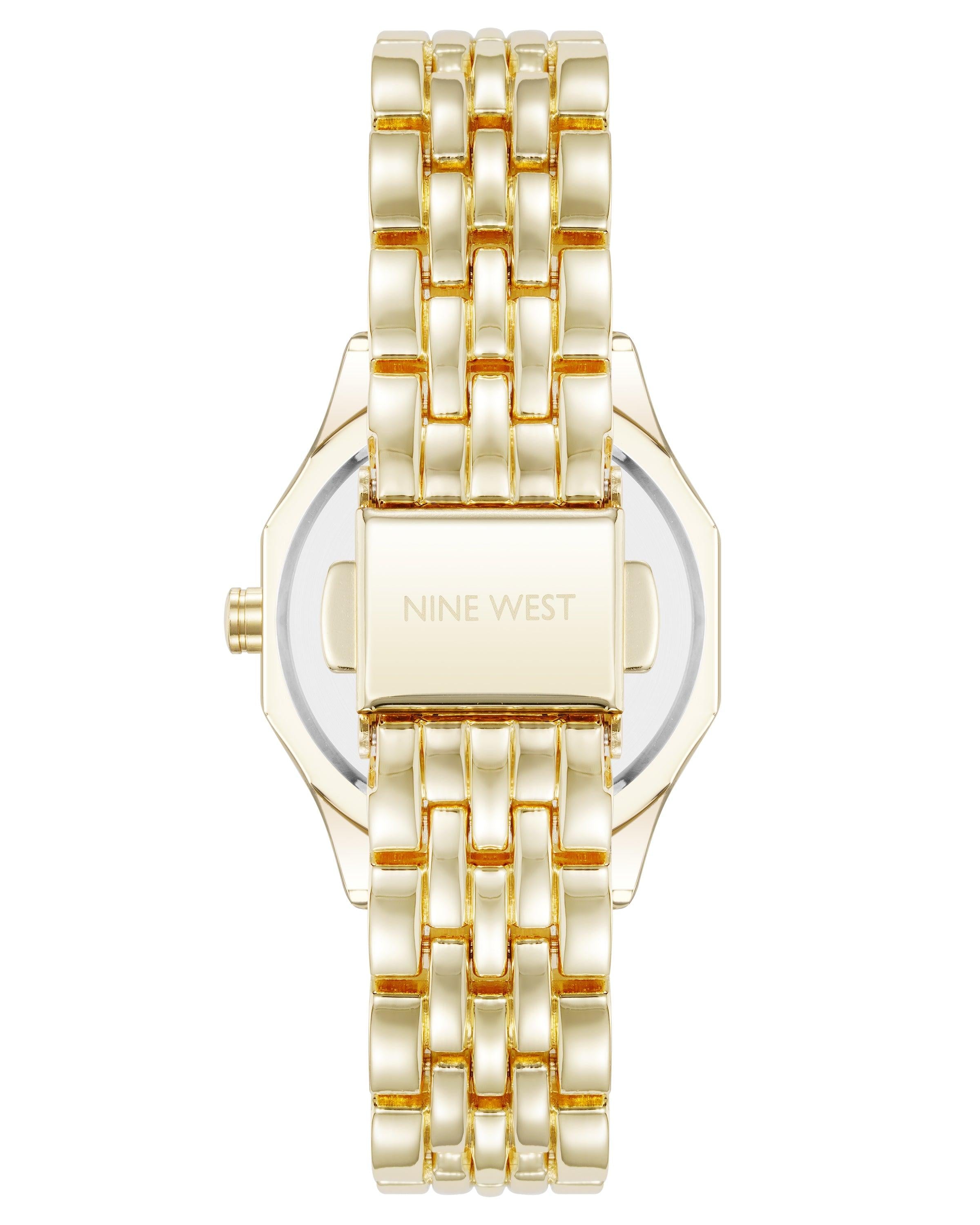 Reloj Análogo Mujer Nine West Dorado NW-3352OLGB