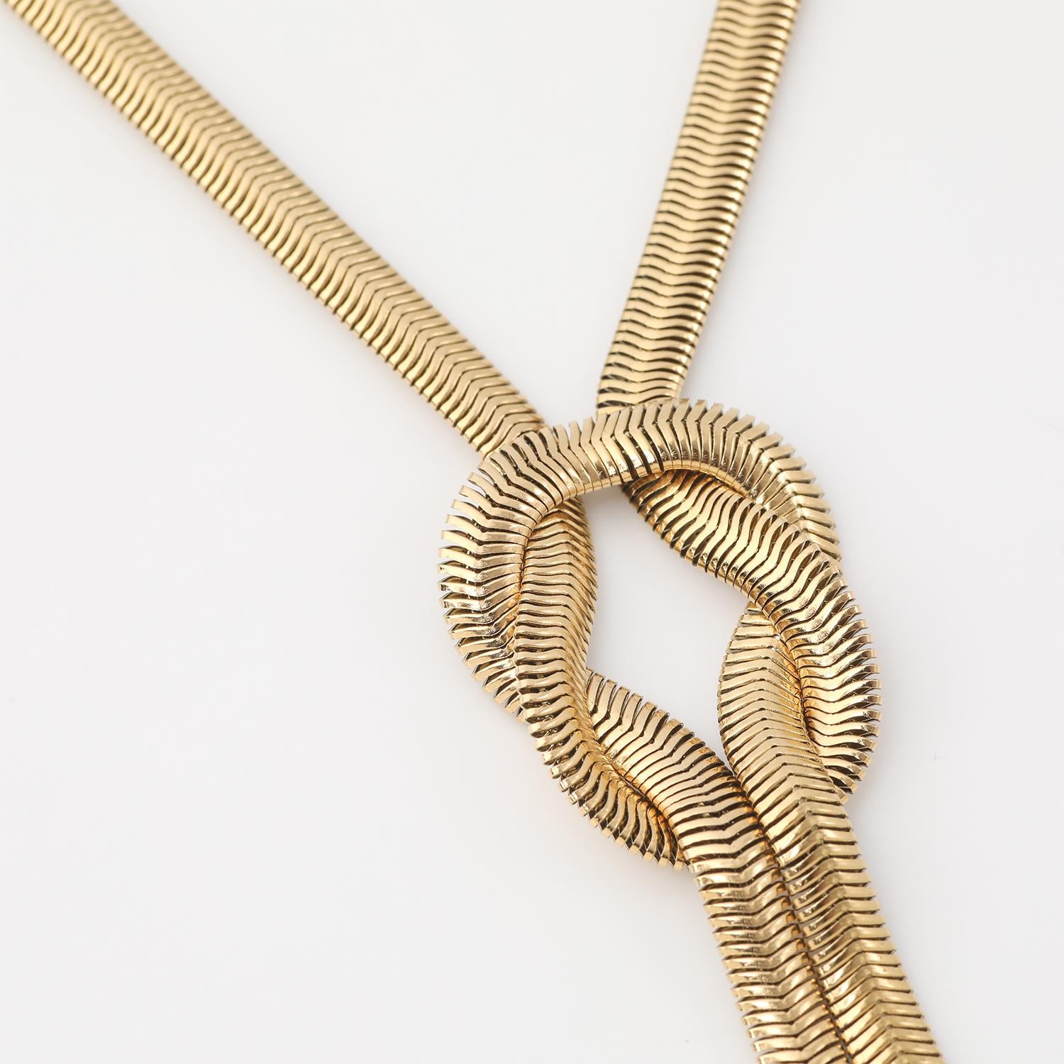 Collar 19V69 Italia Dorado STNE012