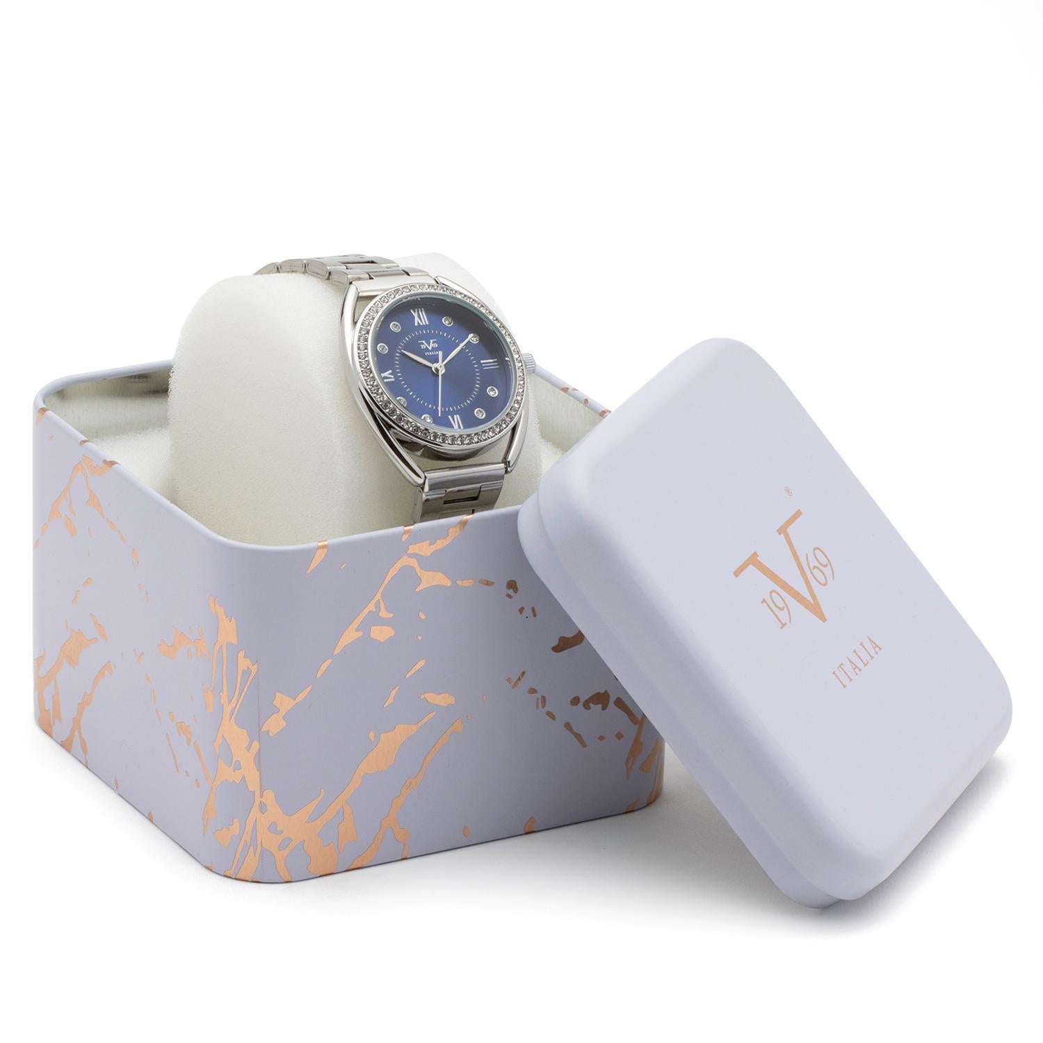 Reloj 19v69 Italia V1969-282-1 Plateado Mujer