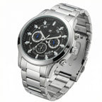 Reloj Análogo Hombre Umbro Plus Plateado UMBP-1500-100