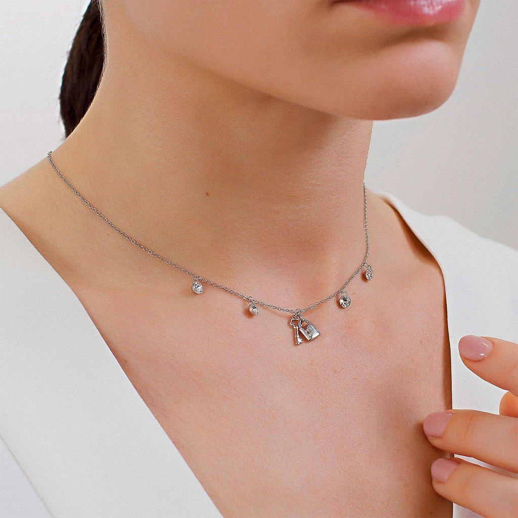 Collar Brosway BHKL11 Plateado Mujer