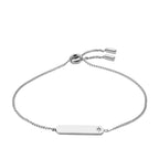 Pulsera Fossil Plateado Mujer