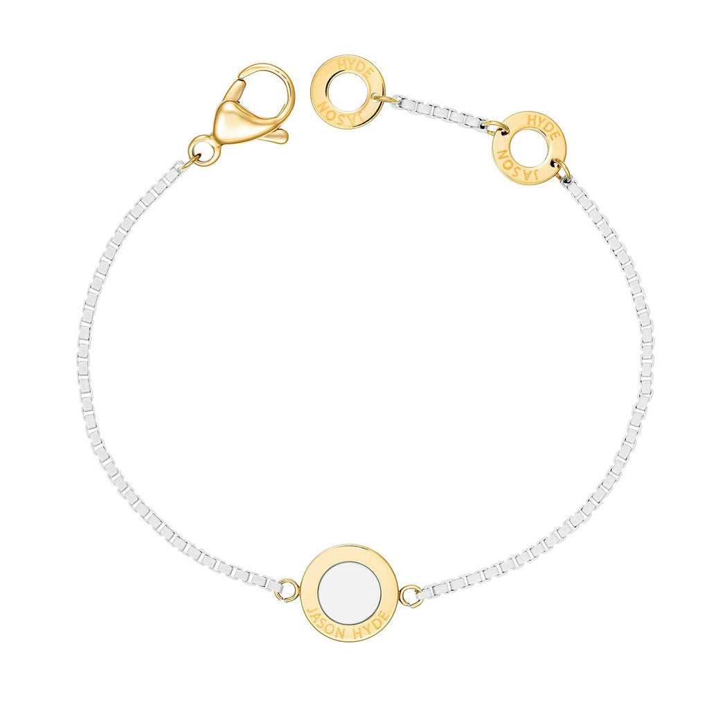 Pulsera Jason Hyde Blanco Mujer
