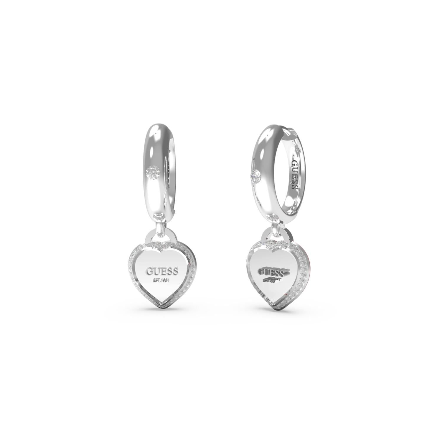 Aros Guess Plateados JUBE01426JWRHT-U