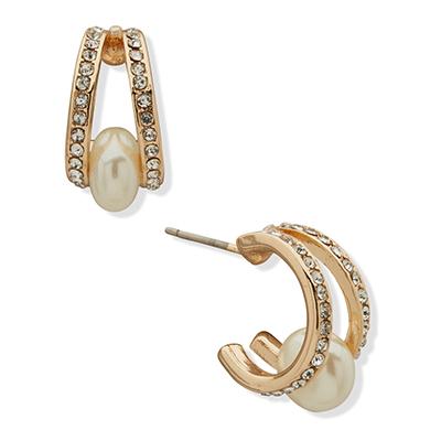 Aros Anne Klein  Dorado Mujer 01G01485