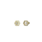 Aros Guess Dorados JUBE04651JWYGT-U