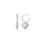 Aros Guess Plateados JUBE04495JWRHT-U