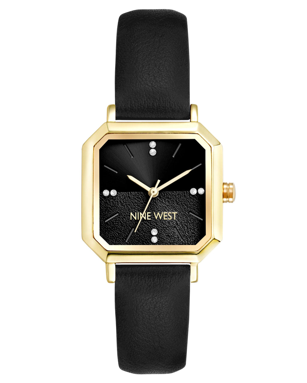 Reloj Análogo Mujer Nine West Negro NW-3312GPBK