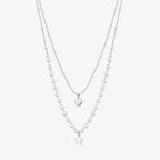 Collar Doble Brosway BAH81 Plateado Mujer