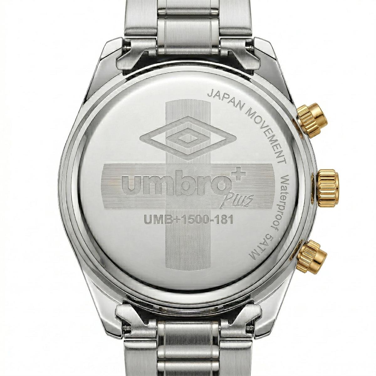 Reloj Análogo Hombre Umbro Plus Plateado UMBP-1500-181