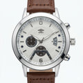 Reloj Análogo Hombre Umbro Plus Café UMBP-1500-200