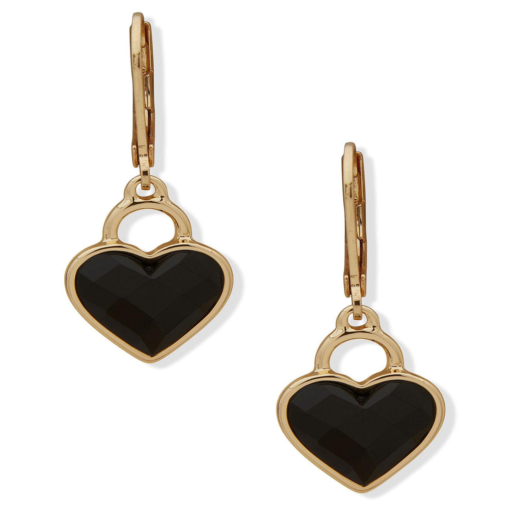 Aros Anne Klein Negro Mujer 01G00696