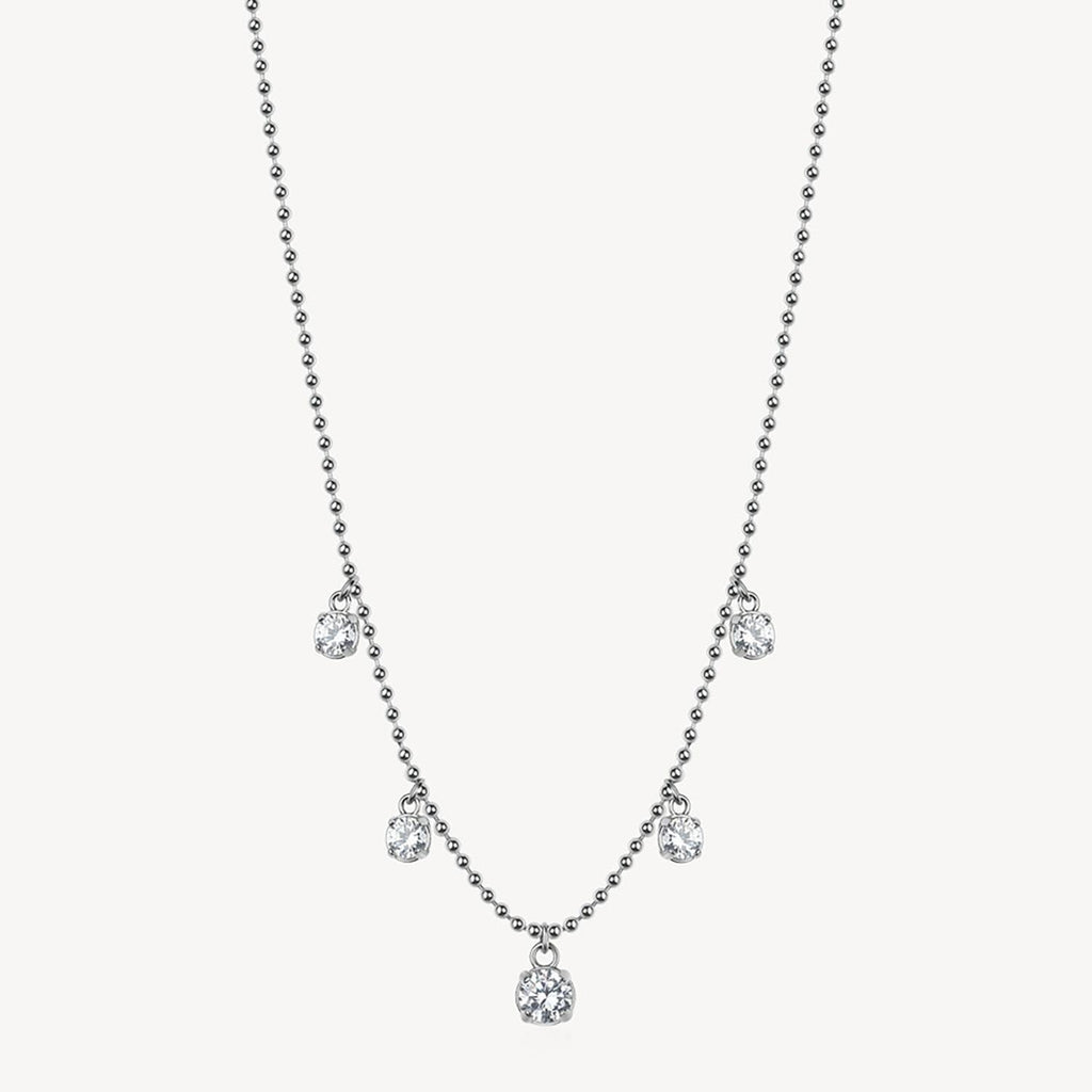 Collar Brosway BEIN012 Plateado Mujer