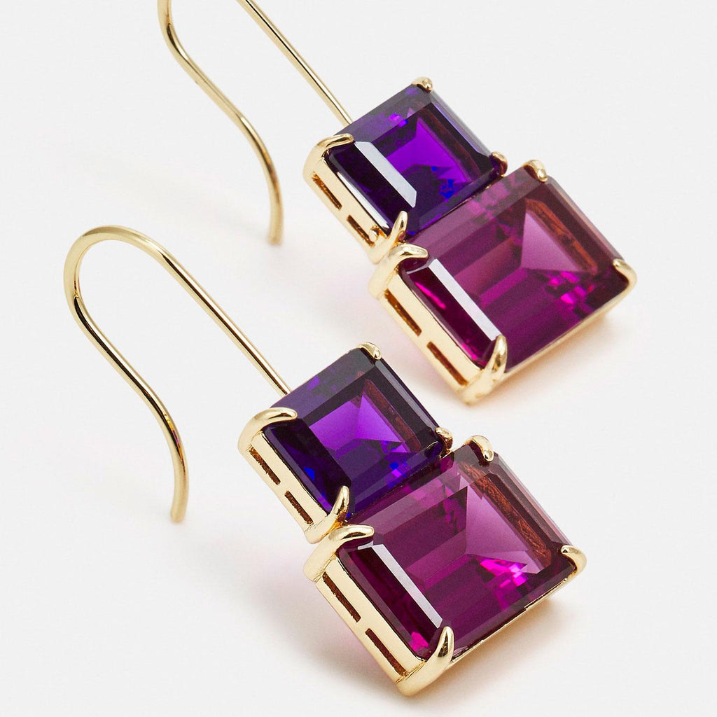 Aros Colgantes Ralph Lauren Bicolor Mujer 14G00668