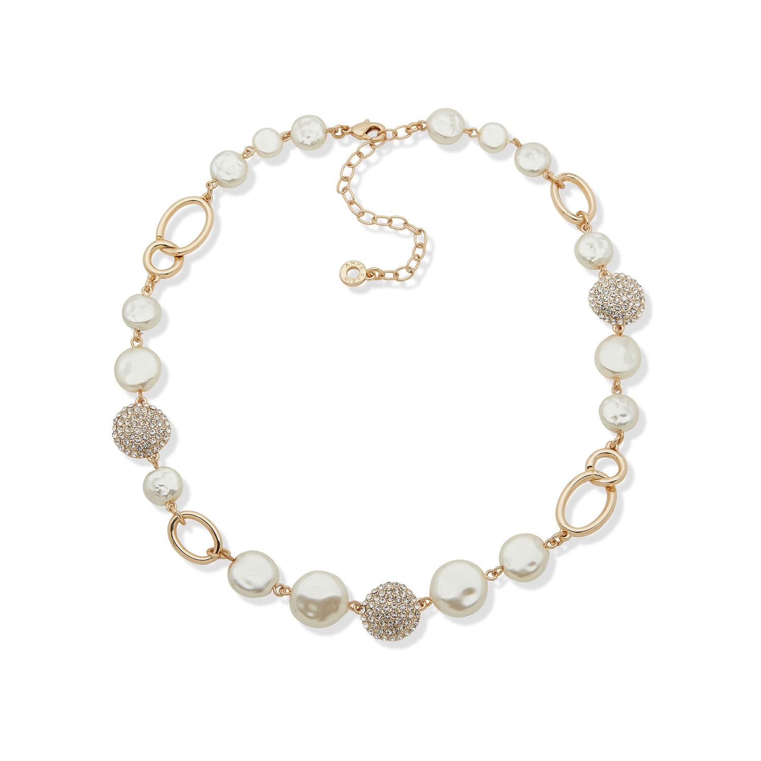 Collar Anne Klein 01N00477 Dorado