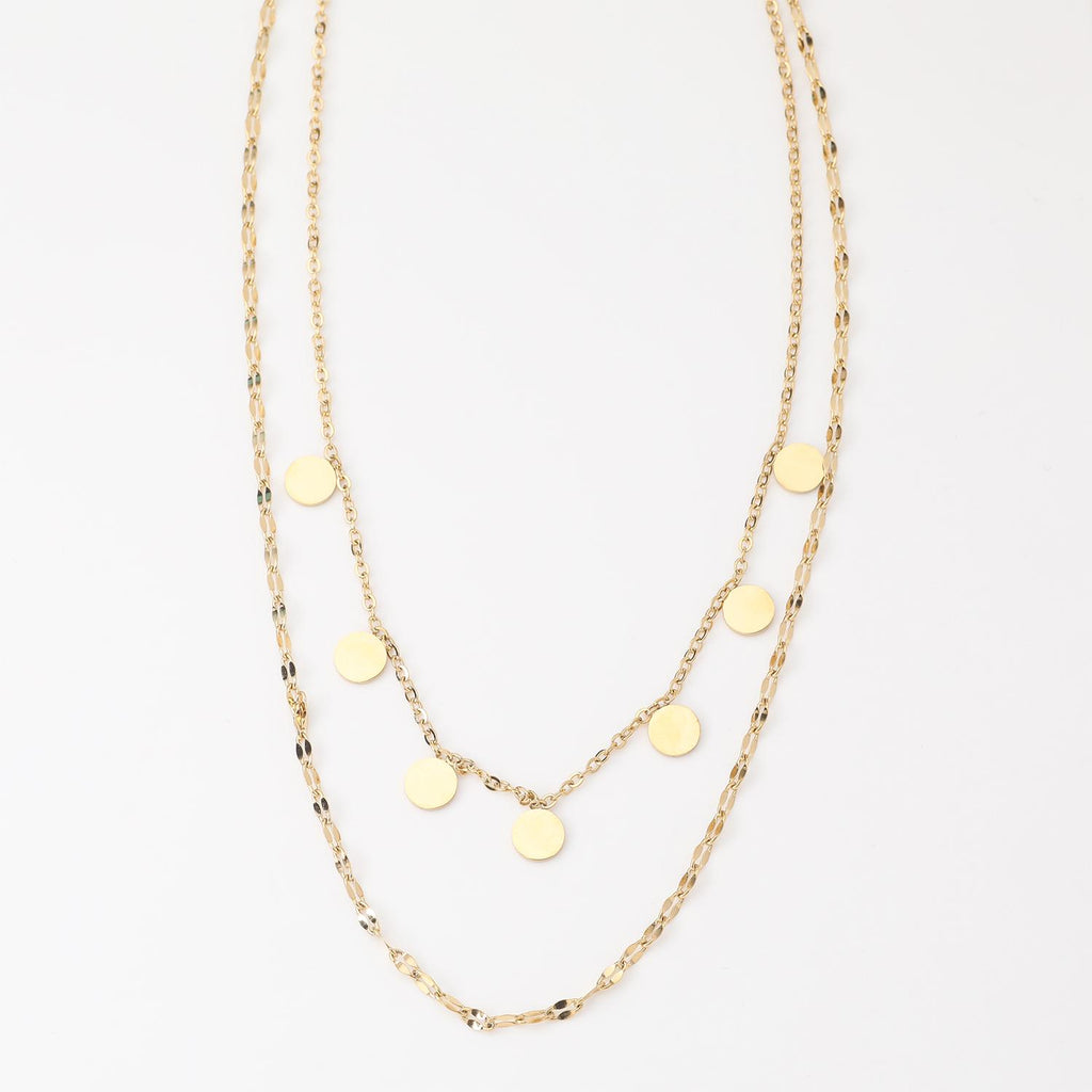 Collar 19V69 Italia Dorado STNE094