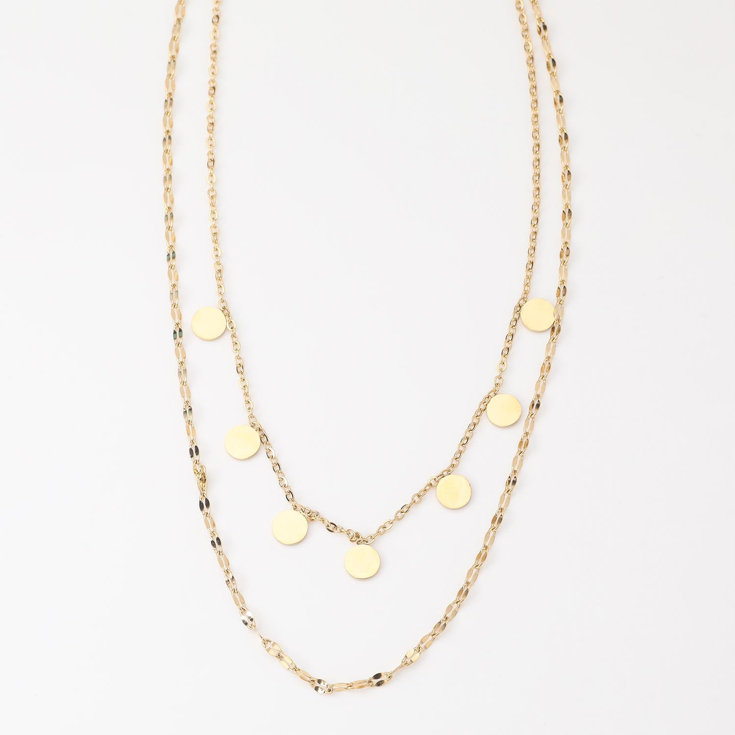 Collar 19V69 Italia Dorado STNE094