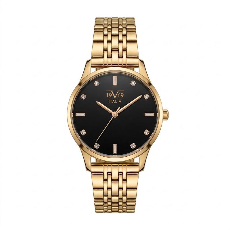 Reloj Análogo Femenino V1969 Oro Rosa V1969-1000-160