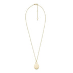 Collar Fossil Dorado Mujer