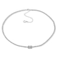 Collar Anne Klein Plateado Mujer