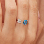 Anillo Brosway FFB09B Azul Mujer