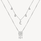 Collar Doble Brosway BHKN066 Plateado Mujer