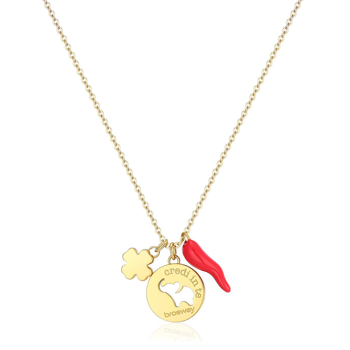 Collar Brosway Chakra Dorado BHKL08