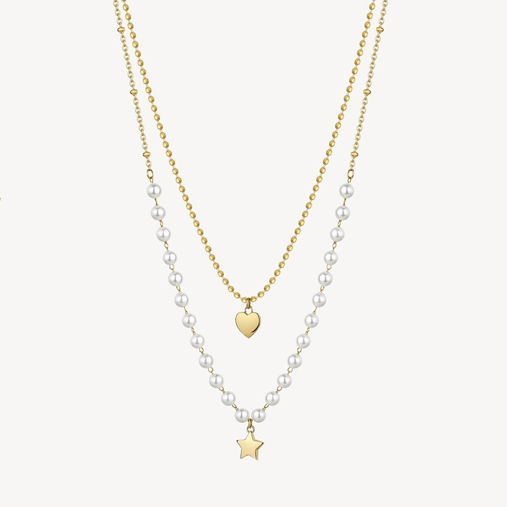 Collar Doble Brosway BAH82 Dorado Mujer