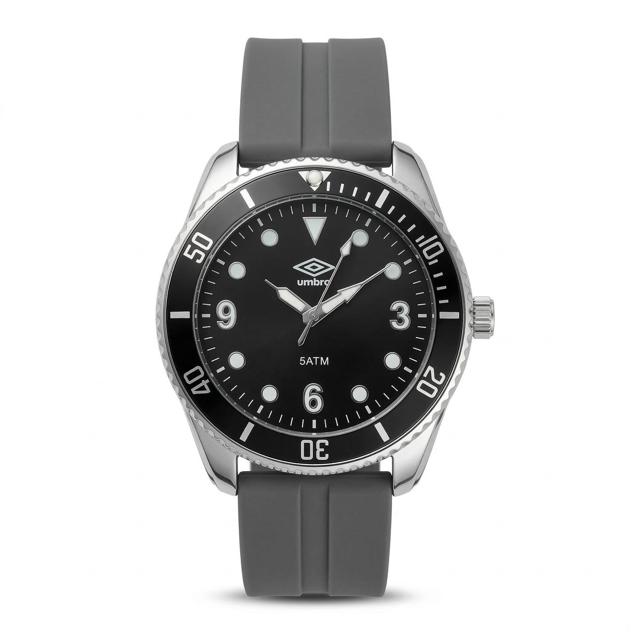 Reloj Análogo Hombre Umbro Plus Gris UMBP-1500-139