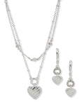 Gift Set Joyas Anne Klein Plateado 01S00260