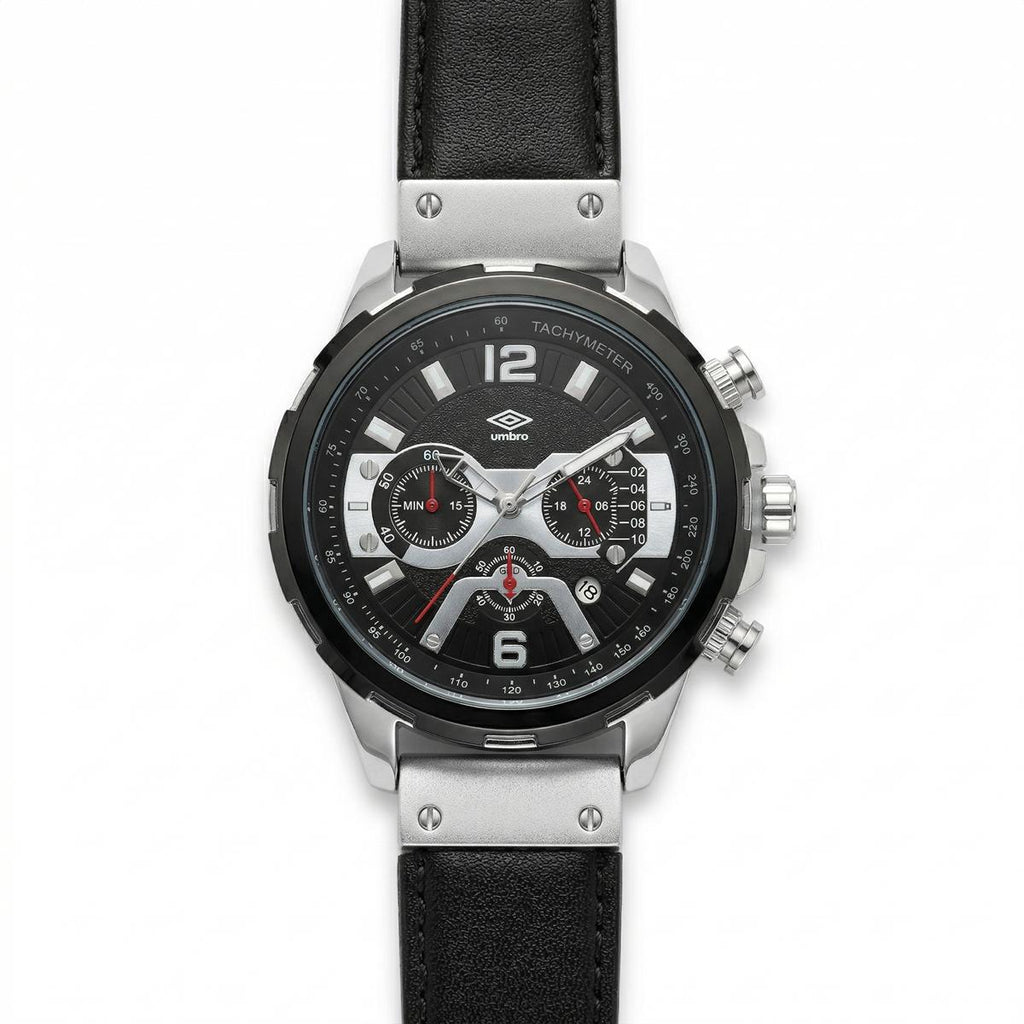 Reloj Análogo Hombre Umbro Plus Negro UMBP-1500-191