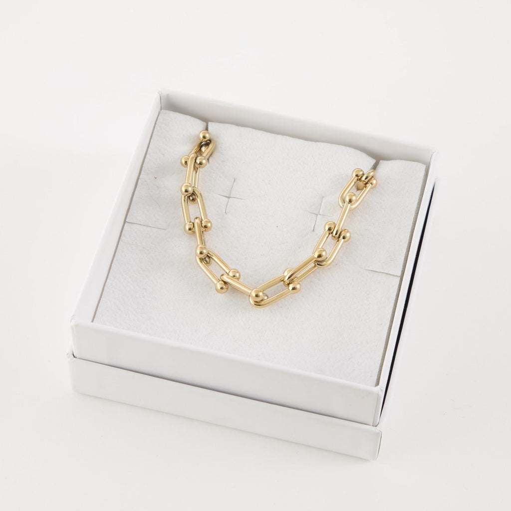 Collar 19V69 Italia Dorado Mujer STNE260