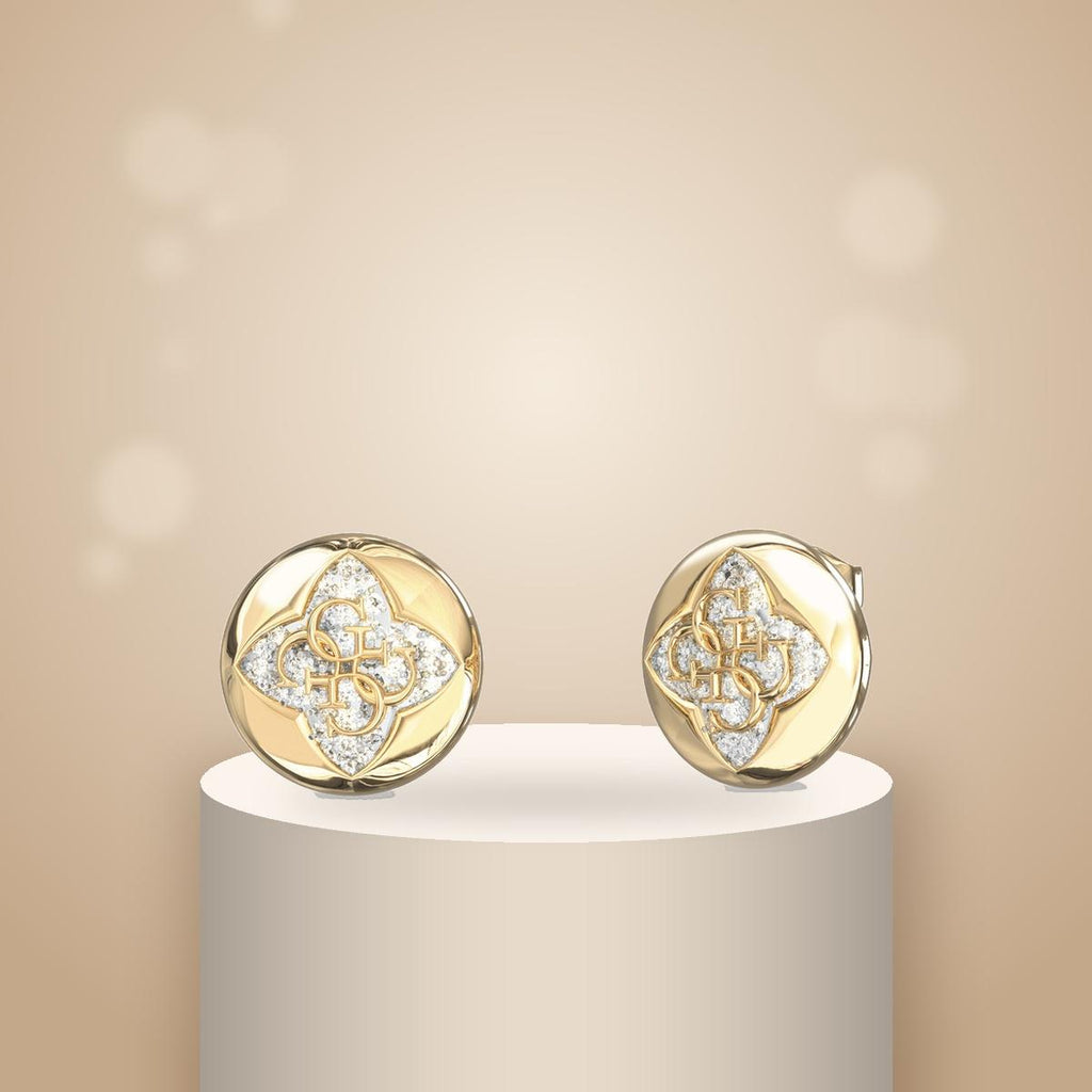 Aros Mujer Guess Dorado Jube06467Jwygt/U