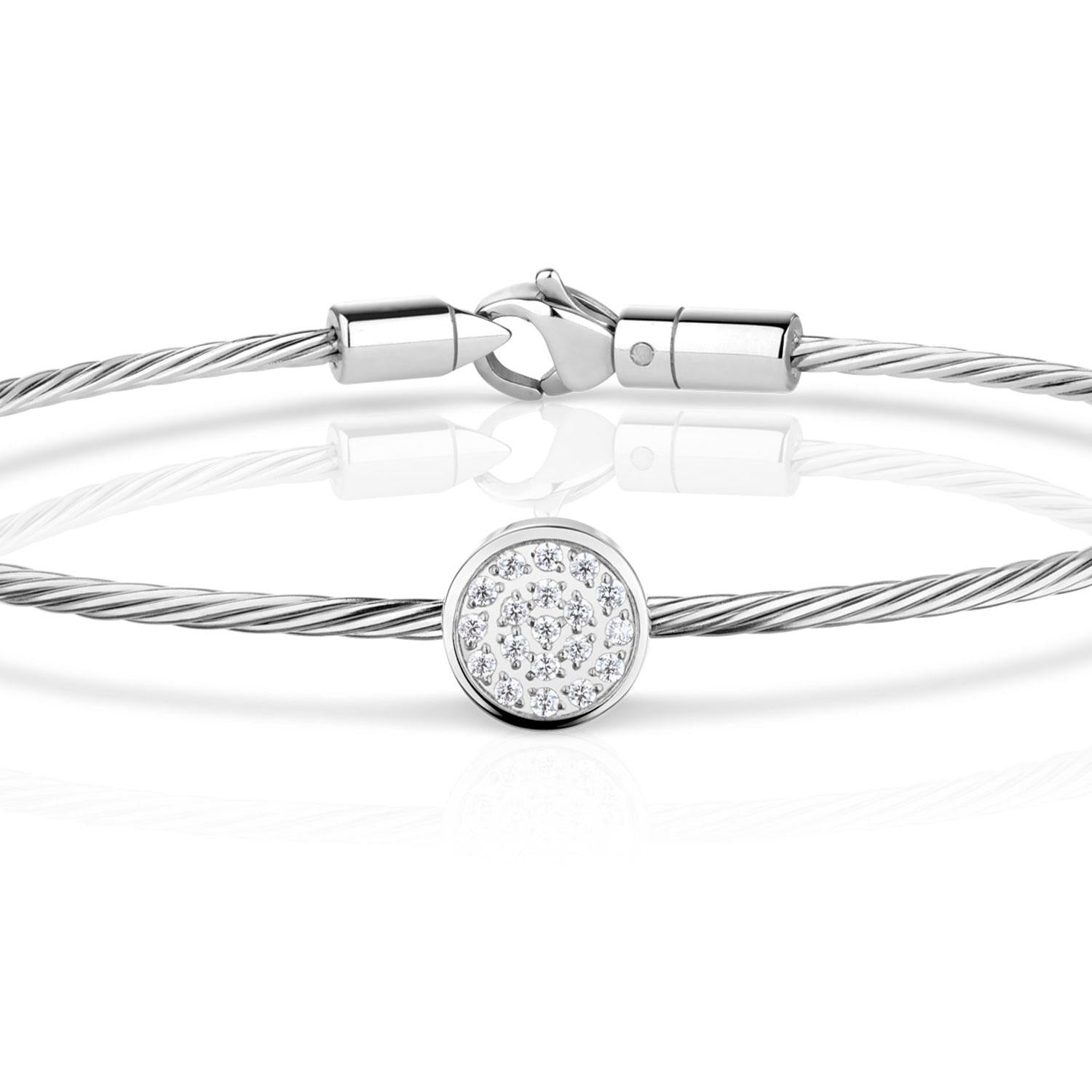 Pulsera Bering Plateado Mujer