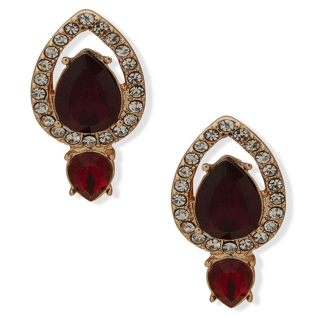 Aros Anne Klein Rojo Mujer 01G00724