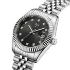 Reloj Análogo Femenino V1969 Plateado V1969-1000-194