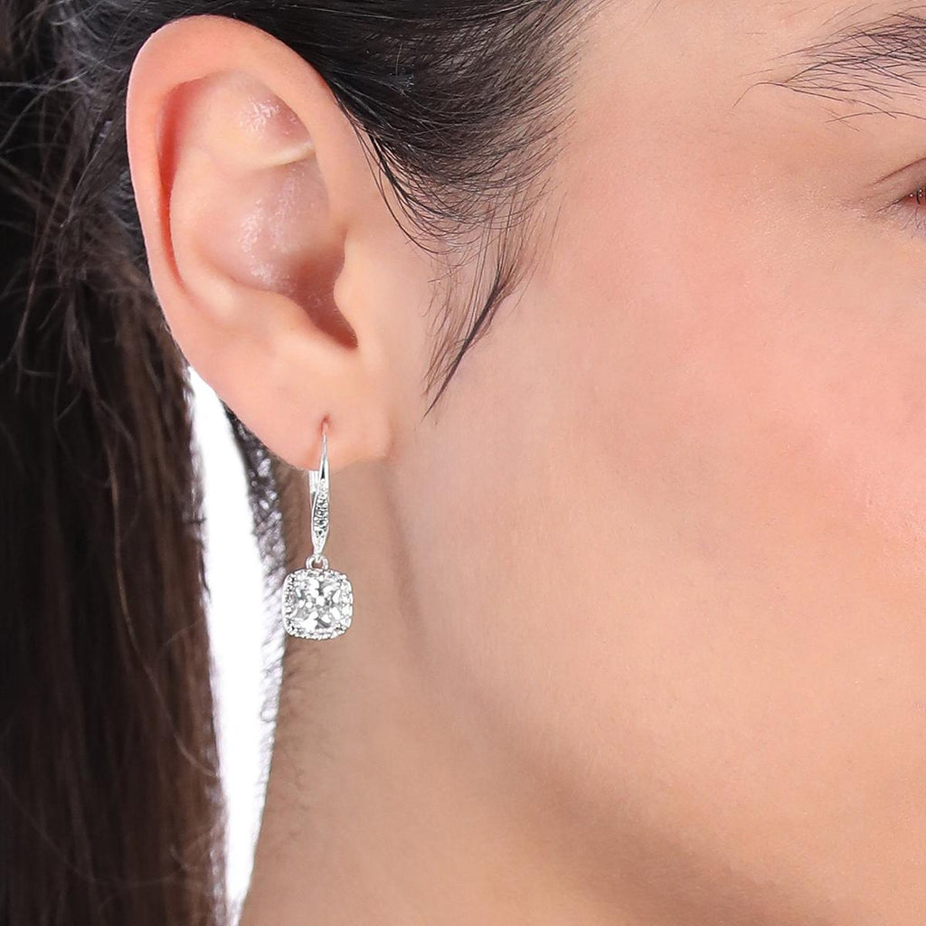 Aros Mujer Anne Klein Básicos Plateado