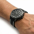 Reloj Análogo Hombre Umbro Plus Negro/ Blanco UMBP-1500-89