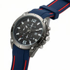 Reloj Análogo Hombre Umbro Plus Azul/Rojo UMBP-1500-92